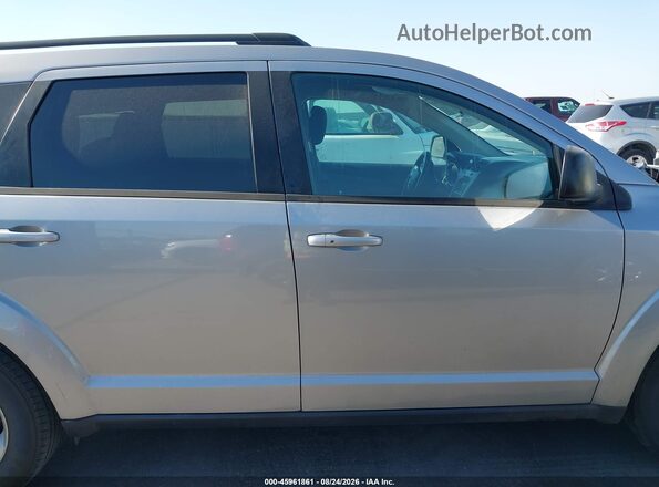 3C4PDCAB9JT184444 2018 DODGE JOURNEY Silver Widok wnętrza z tyłu
