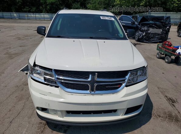 3C4PDCAB9JT295754 2018 DODGE JOURNEY Белый Вид спереди