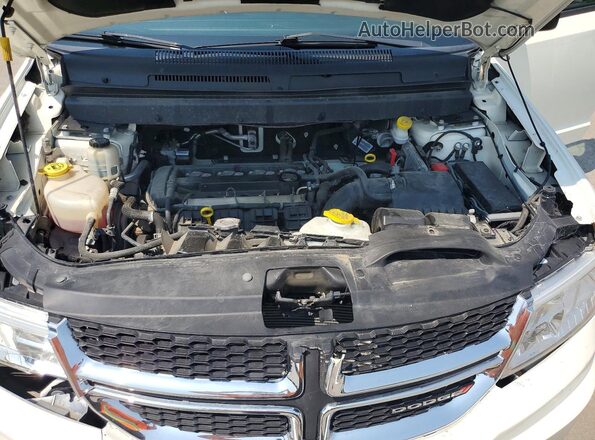 3C4PDCAB9JT295754 2018 DODGE JOURNEY Белый Вид подкапотного пространства