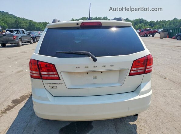 3C4PDCAB9JT295754 2018 DODGE JOURNEY Белый Вид сзади