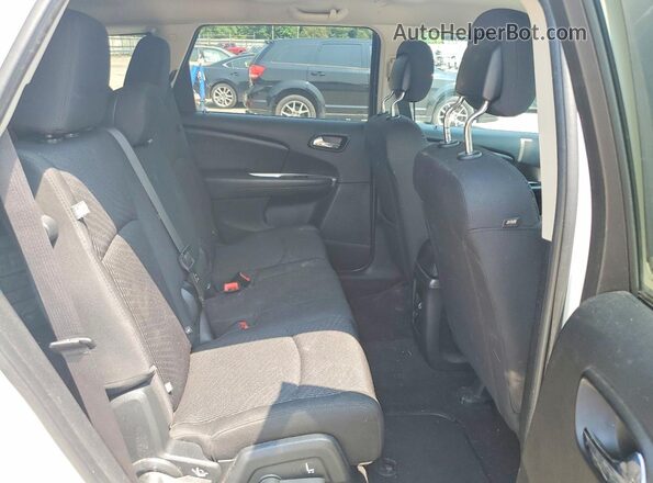 3C4PDCAB9JT295754 2018 DODGE JOURNEY Белый Вид задней части салона