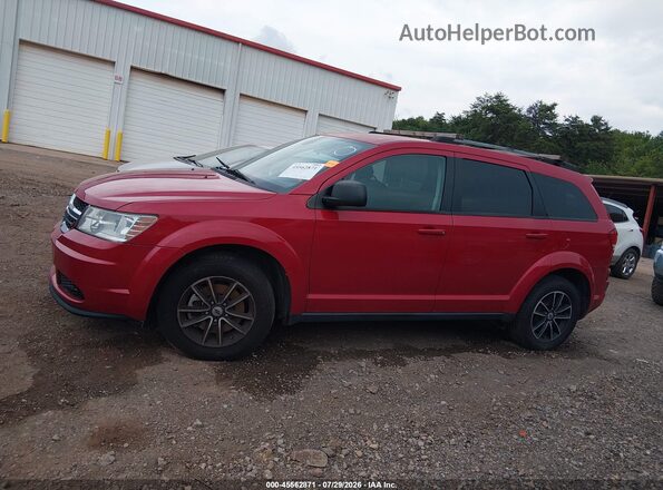3C4PDCAB9JT303495 2018 DODGE JOURNEY Red Панорамний вид салону 360°