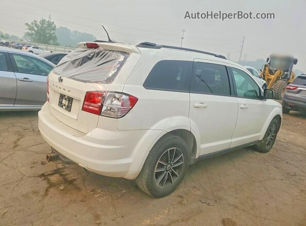 3C4PDCAB9JT353118 2018 DODGE JOURNEY White Rear right