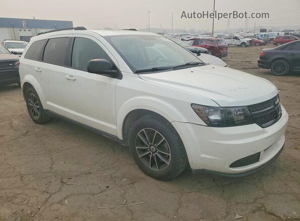 3C4PDCAB9JT353118 2018 DODGE JOURNEY White Front right