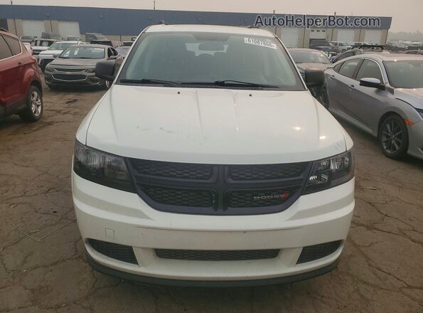 3C4PDCAB9JT353118 2018 DODGE JOURNEY White Front view