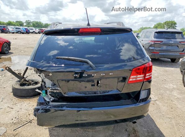 3C4PDCAB9JT474070 2018 DODGE JOURNEY Черный Вид сзади