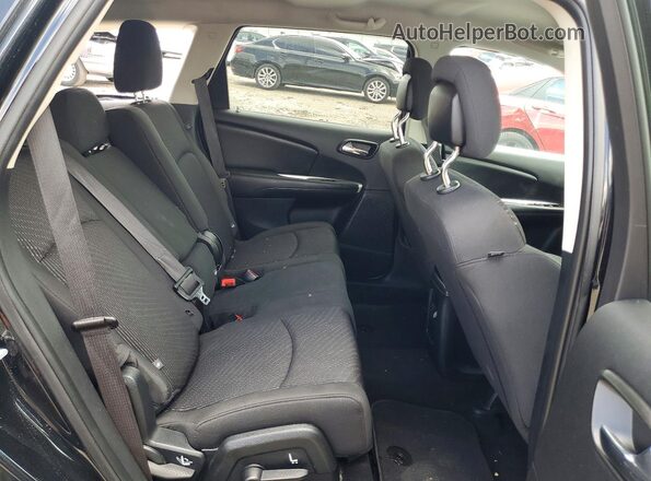 3C4PDCAB9JT474070 2018 DODGE JOURNEY Черный Вид задней части салона