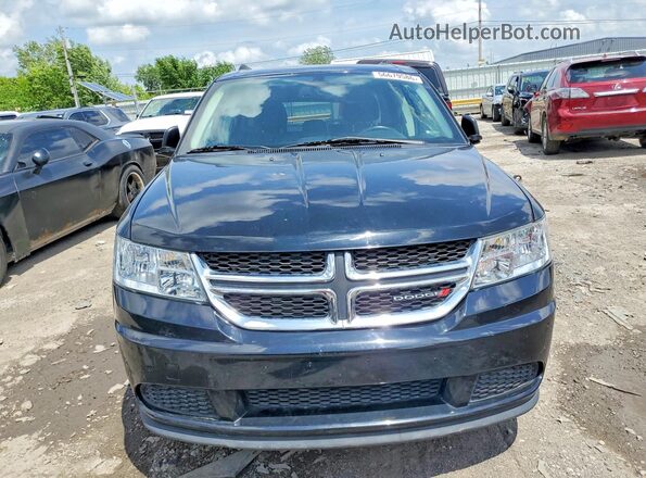 3C4PDCAB9JT474070 2018 DODGE JOURNEY Черный Вид спереди