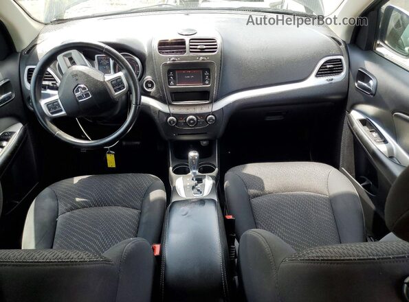 3C4PDCAB9JT474070 2018 DODGE JOURNEY Черный Вид панели приборов
