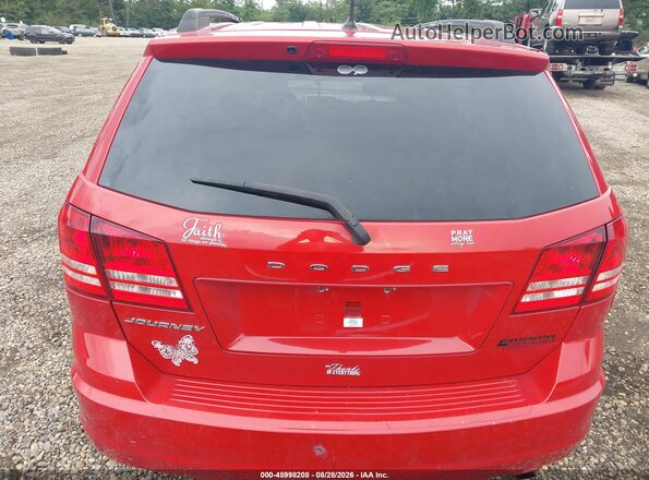 3C4PDCAB9JT509643 2018 DODGE JOURNEY Красный 