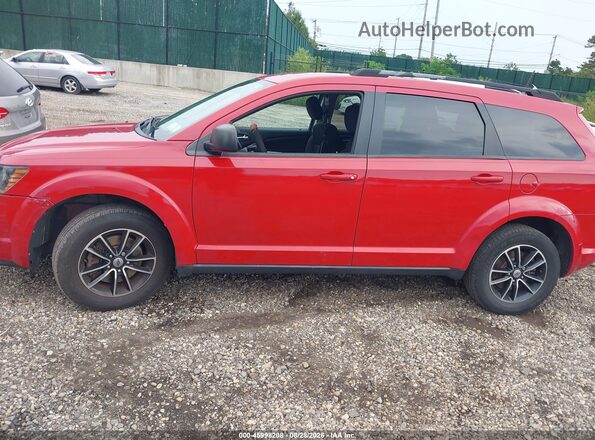 3C4PDCAB9JT509643 2018 DODGE JOURNEY Красный Панорамный вид салона 360°