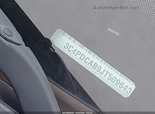 3C4PDCAB9JT509643 2018 DODGE JOURNEY Красный 