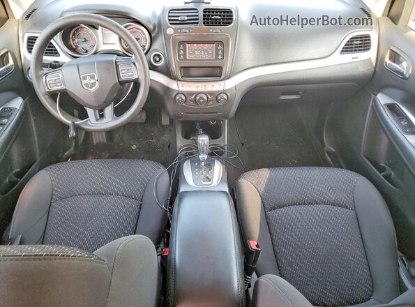 3C4PDCAB9JT525115 2018 DODGE JOURNEY Black Dashboard view
