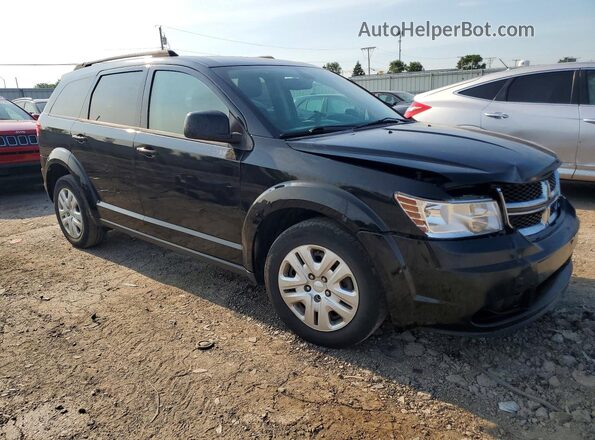 3C4PDCAB9JT525115 2018 DODGE JOURNEY Black Front right