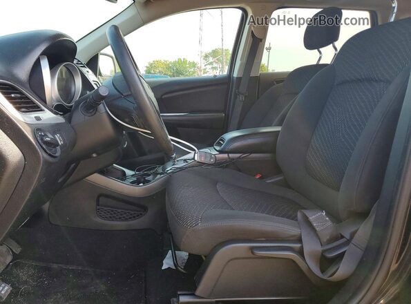 3C4PDCAB9JT525115 2018 DODGE JOURNEY Black Front interior view