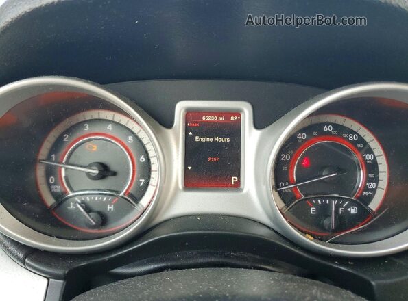 3C4PDCAB9JT525115 2018 DODGE JOURNEY Black Instrument cluster view