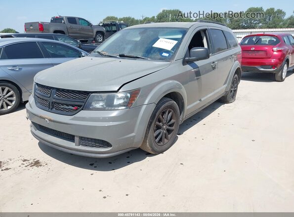 3C4PDCAB9LT194474 2020 DODGE JOURNEY Gray Przód lewy