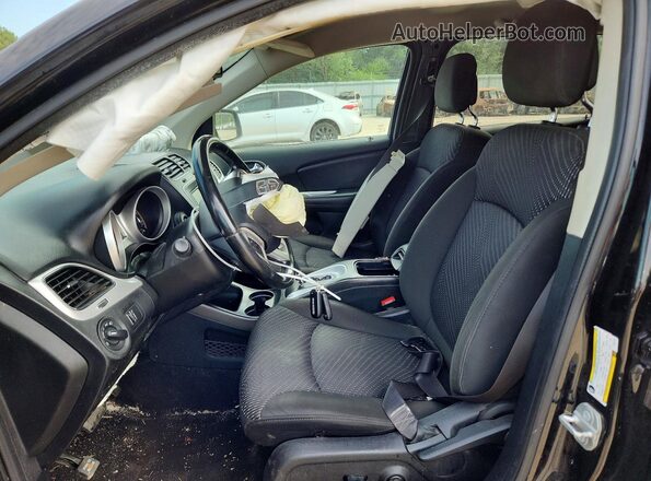 3C4PDCAB9LT261378 2020 DODGE JOURNEY Black Вид салону спереду
