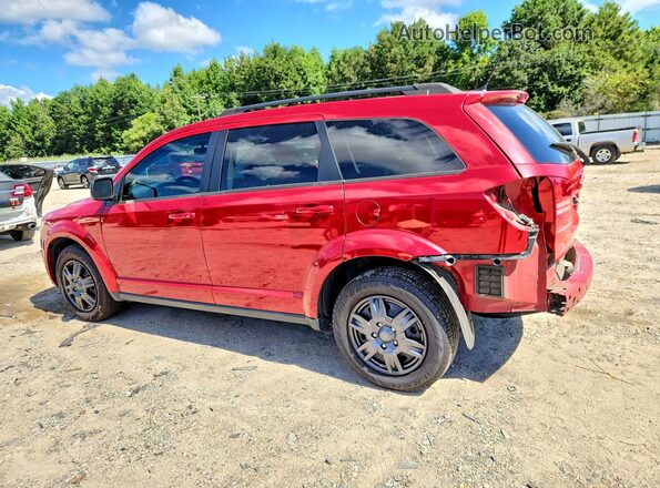 3C4PDCABXGT169184 2016 DODGE JOURNEY Red Задня ліва чверть