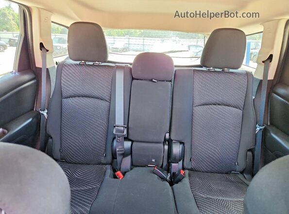 3C4PDCABXGT169184 2016 DODGE JOURNEY Red Вид задніх сидінь