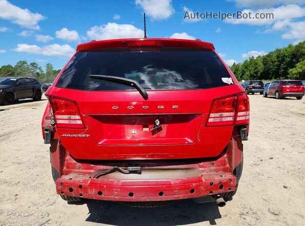 3C4PDCABXGT169184 2016 DODGE JOURNEY Red Вид ззаду