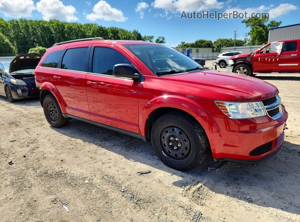 3C4PDCABXGT169184 2016 DODGE JOURNEY Red Передня права чверть