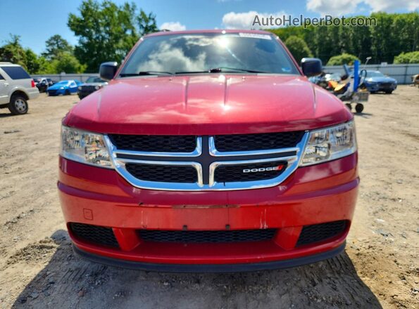 3C4PDCABXGT169184 2016 DODGE JOURNEY Red Вид спереду