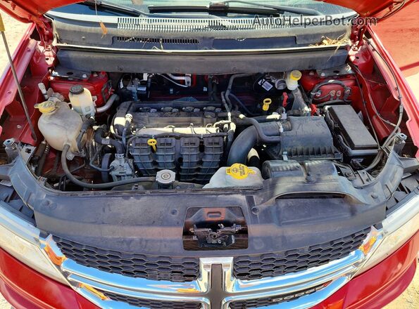 3C4PDCABXGT169184 2016 DODGE JOURNEY Red Вид підкапотного простору