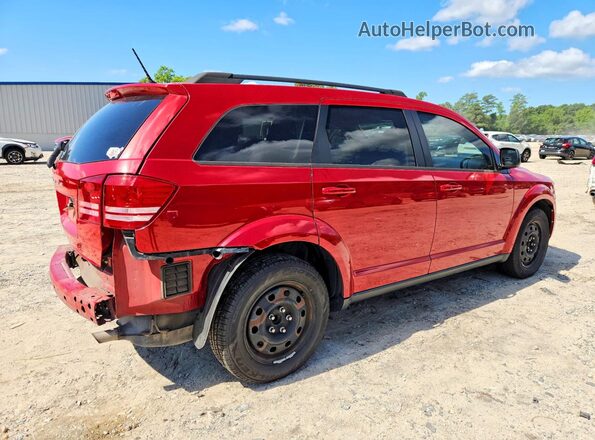 3C4PDCABXGT169184 2016 DODGE JOURNEY Red Задня права чверть
