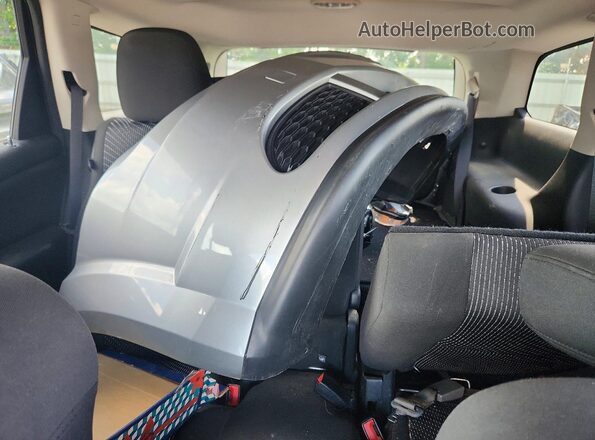 3C4PDCABXGT234535 2016 DODGE JOURNEY Silver Вид задніх сидінь