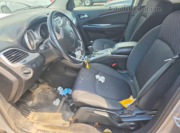 3C4PDCABXGT234535 2016 DODGE JOURNEY Silver Вид салону спереду