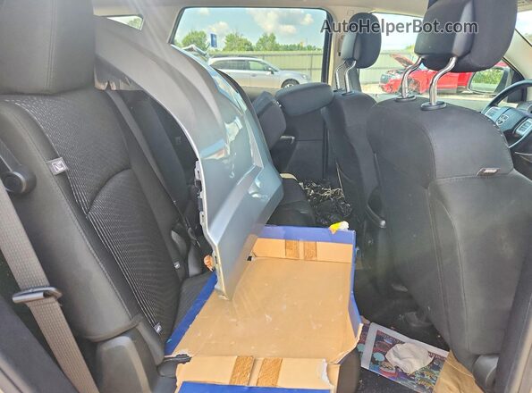 3C4PDCABXGT234535 2016 DODGE JOURNEY Silver Вид задньої частини салону
