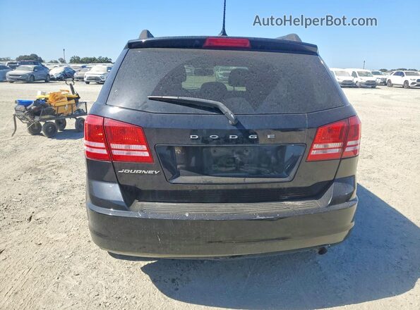 3C4PDCABXHT555394 2017 DODGE JOURNEY Черный Вид сзади