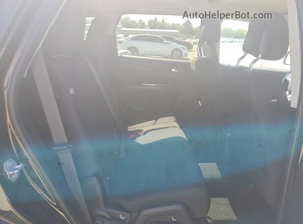 3C4PDCABXHT555394 2017 DODGE JOURNEY Черный Вид задней части салона
