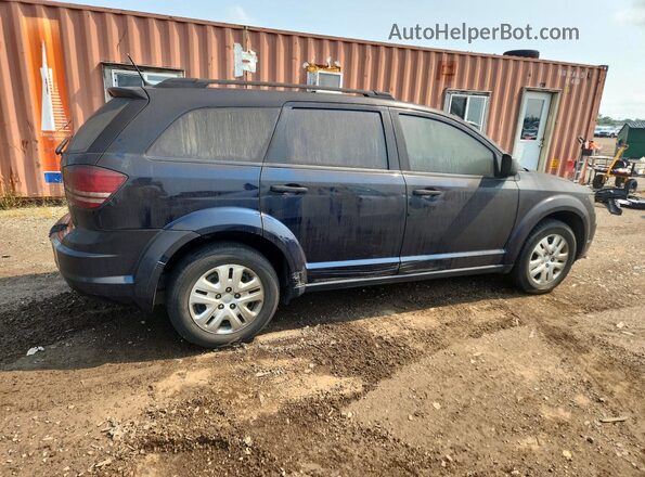 3C4PDCABXHT580585 2017 DODGE JOURNEY Black Задня права чверть