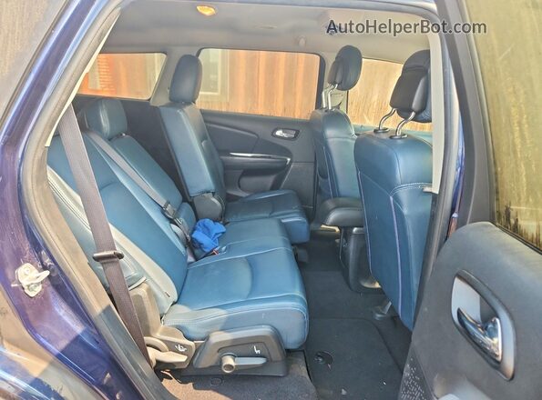 3C4PDCABXHT580585 2017 DODGE JOURNEY Black Вид задніх сидінь