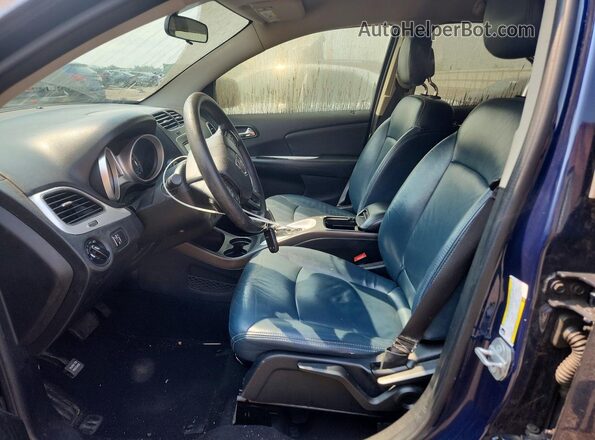 3C4PDCABXHT580585 2017 DODGE JOURNEY Black Вид салону спереду