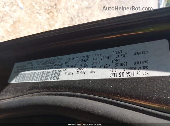 3C4PDCABXHT629901 2017 DODGE JOURNEY Gray Engine compartment view