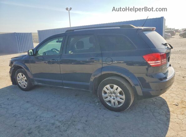 3C4PDCABXJT184064 2018 DODGE JOURNEY Blue Rear left
