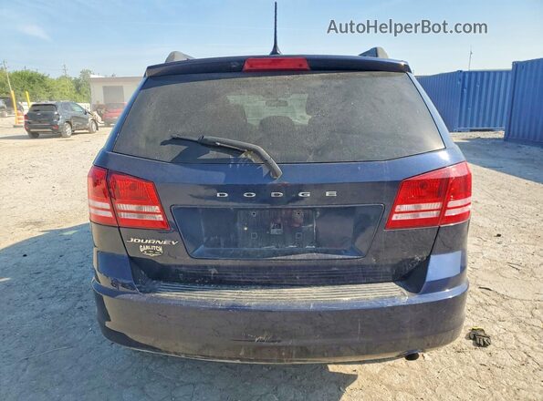 3C4PDCABXJT184064 2018 DODGE JOURNEY Blue Rear view
