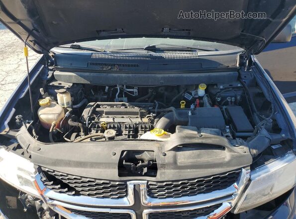 3C4PDCABXJT184064 2018 DODGE JOURNEY Blue Engine compartment view