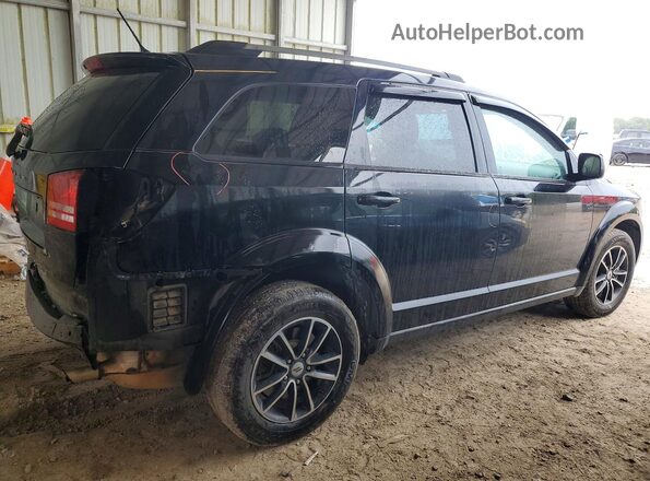3C4PDCABXJT445595 2018 DODGE JOURNEY Black უკანა მარჯვენა