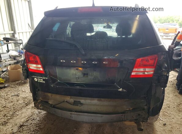 3C4PDCABXJT445595 2018 DODGE JOURNEY Black უკანა ხედი