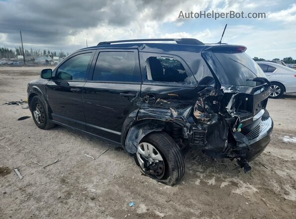 3C4PDCABXJT531389 2018 DODGE JOURNEY Black Trasero izquierdo