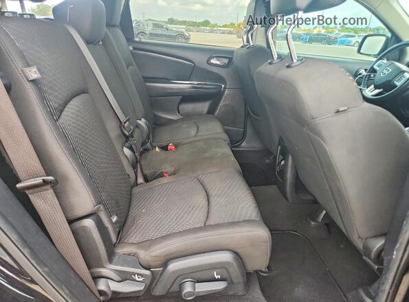 3C4PDCABXJT531389 2018 DODGE JOURNEY Black Vista interior trasera