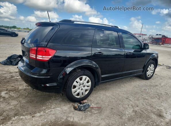 3C4PDCABXJT531389 2018 DODGE JOURNEY Black Trasero derecho