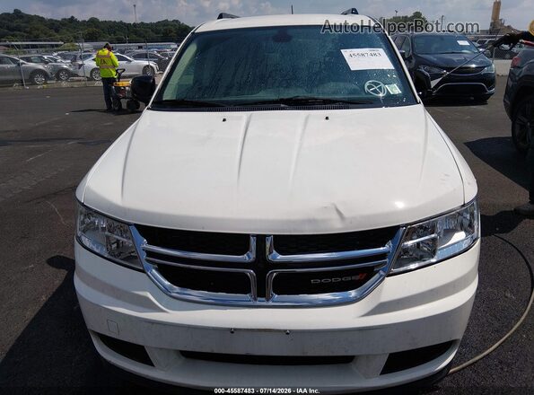 3C4PDCABXKT856643 2019 DODGE JOURNEY White Front view