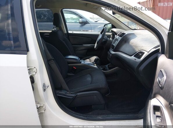 3C4PDCABXKT856643 2019 DODGE JOURNEY White Front interior view