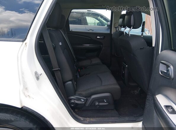 3C4PDCABXKT856643 2019 DODGE JOURNEY White VIN sticker view