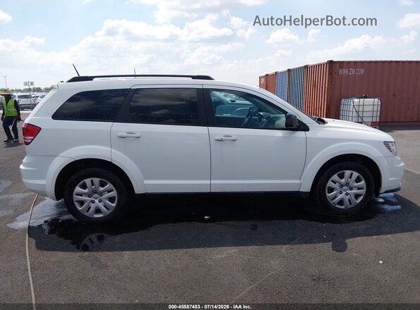 3C4PDCABXKT856643 2019 DODGE JOURNEY White Rear interior view